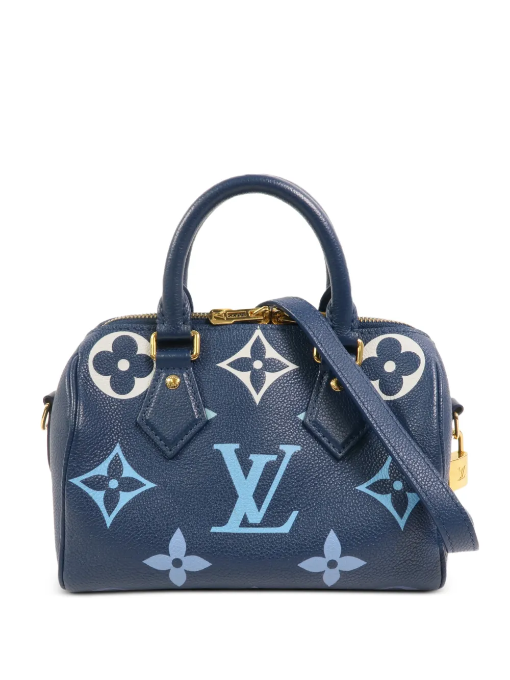Louis Vuitton Pre-Owned Speedy Bandoulière 20 Monogram Empreinte tote bag - Blue