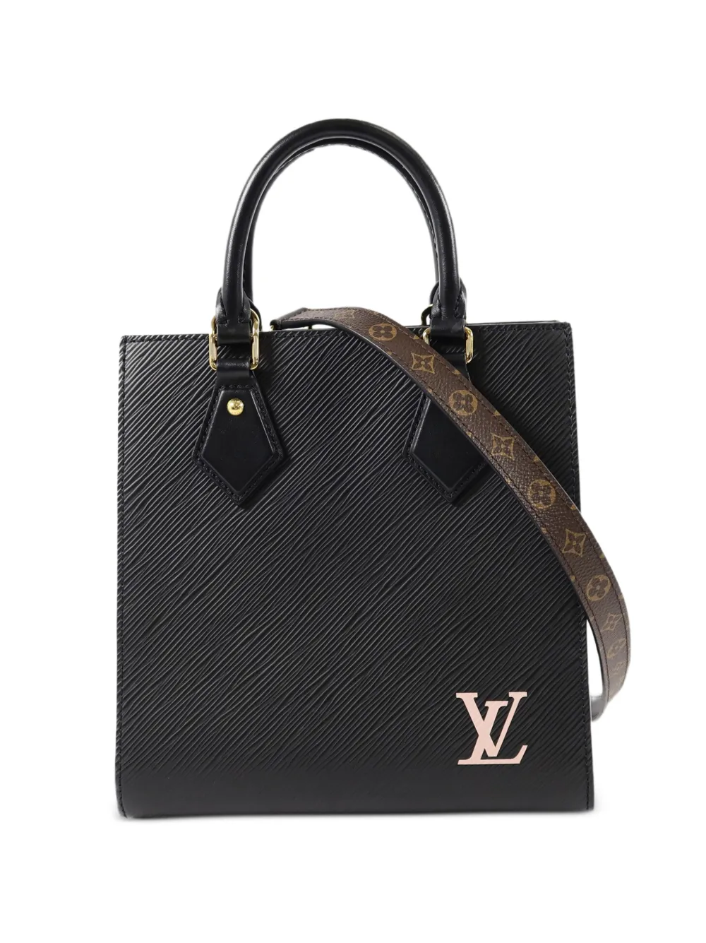 Louis Vuitton Pre-Owned BB Sac Plat leather tote bag - Nero
