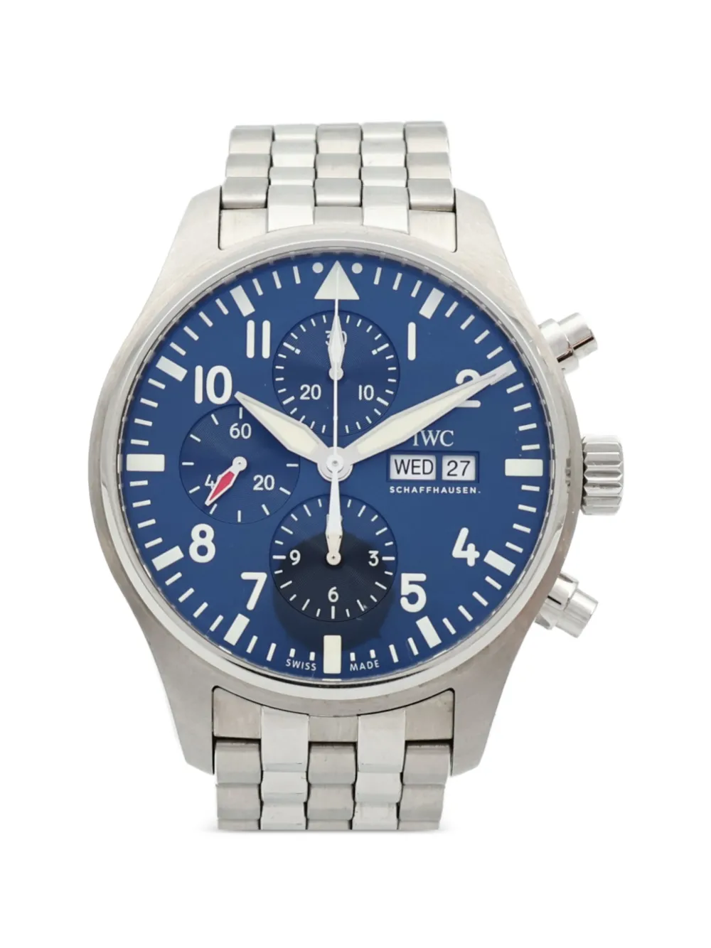 IWC Schaffhausen Le Petit Prince chronograph 43mm watch - Blau
