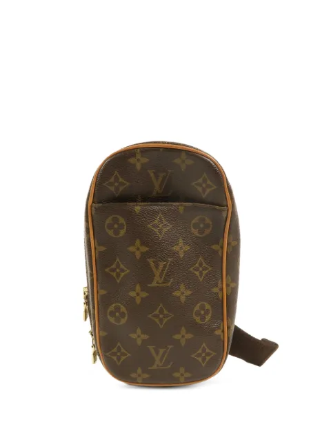 Louis Vuitton Pre-Owned cangurera Gange Monogram 