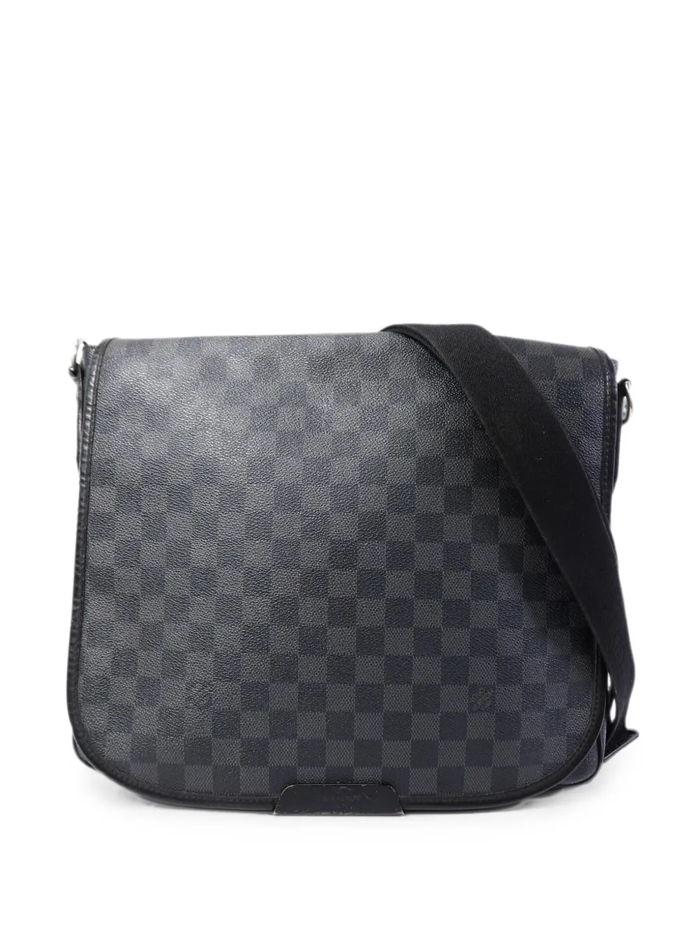 Louis Vuitton Pre-Owned Daniel MM Damier Graphite shoulder bag - Nero