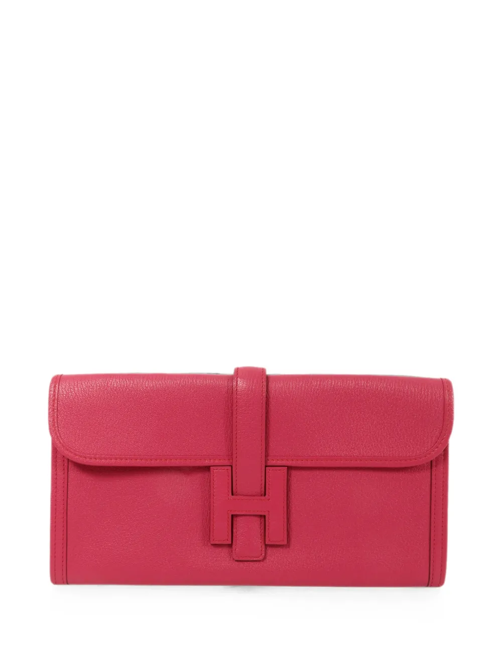 Hermès Pre-Owned Jige Elan clutch bag - Rosa