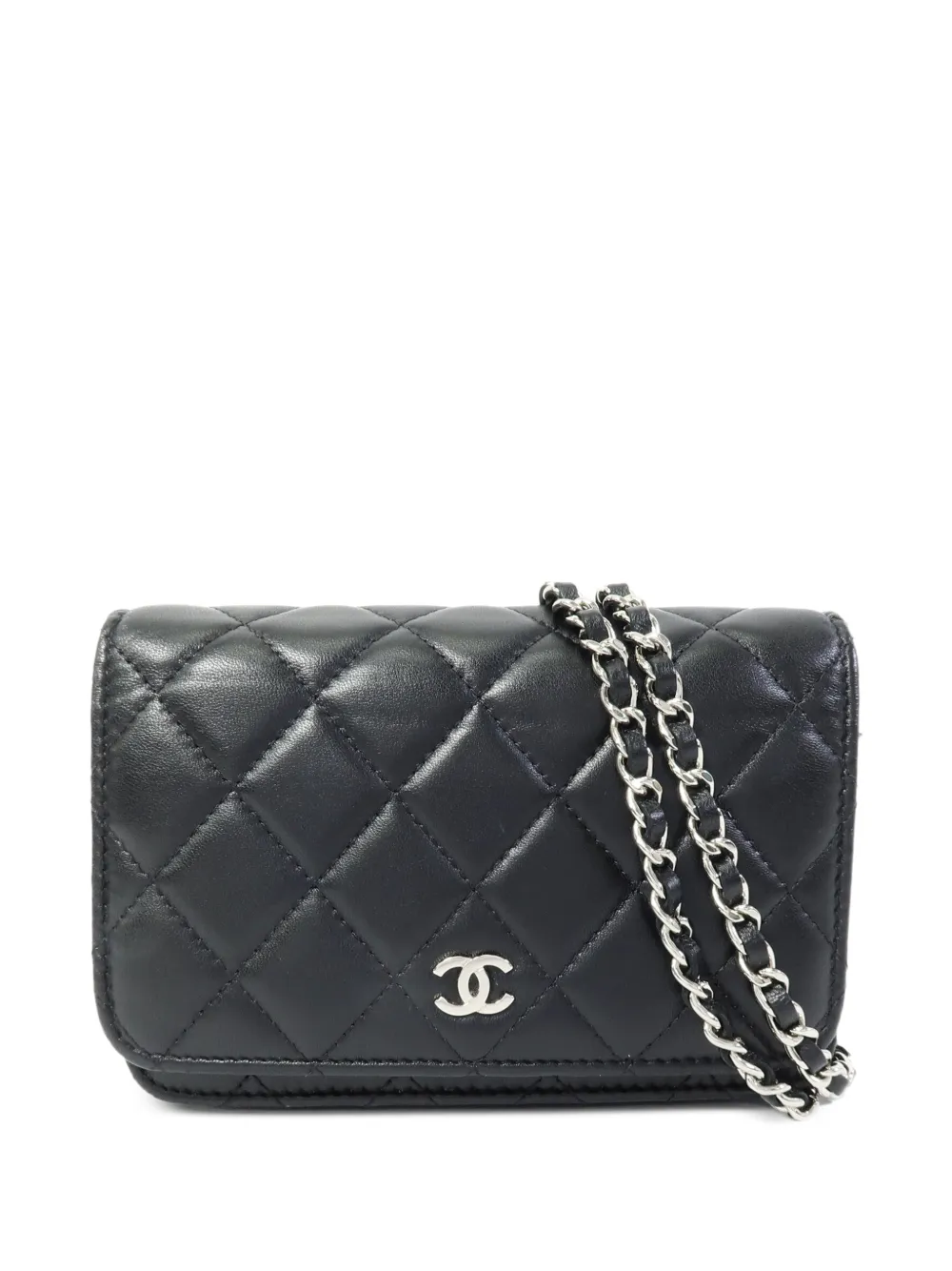 CHANEL Pre-Owned CC chain shoulder bag - Black