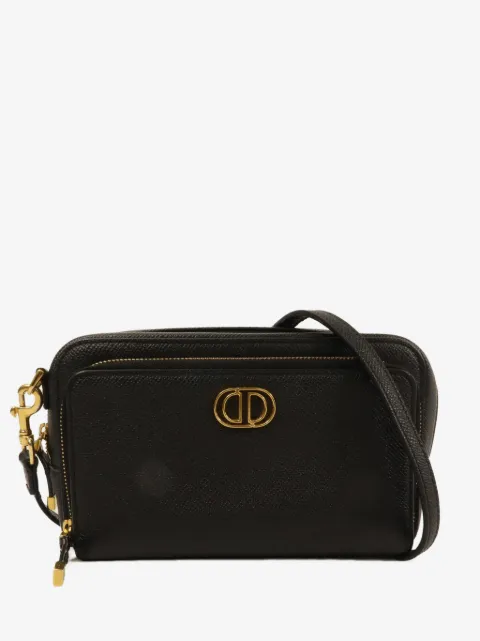 Christian Dior Pre-Owned bolsa de hombro con logo CD