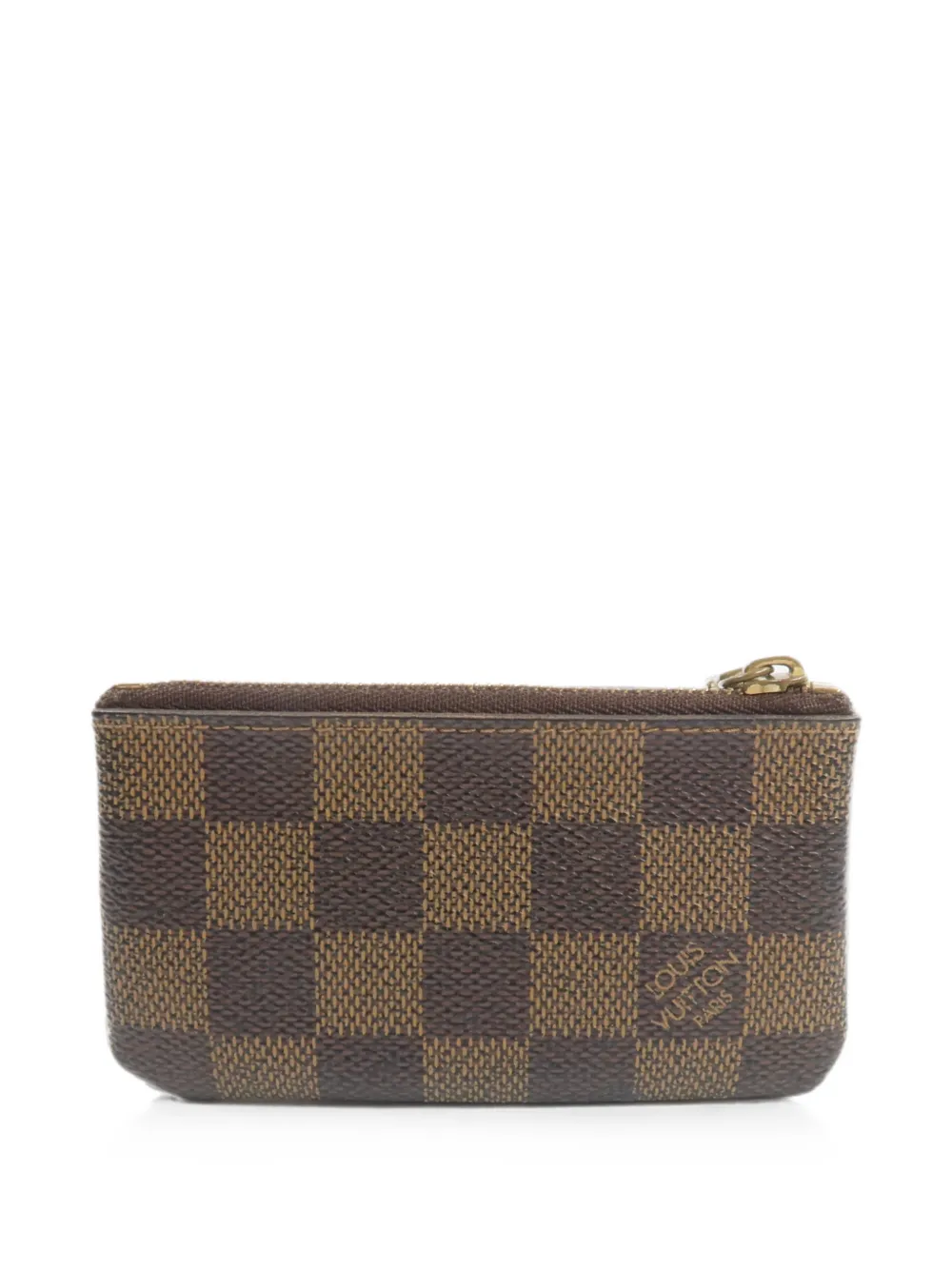 Louis Vuitton Pre-Owned Damier Pochette Cles coin pouch - Marrone