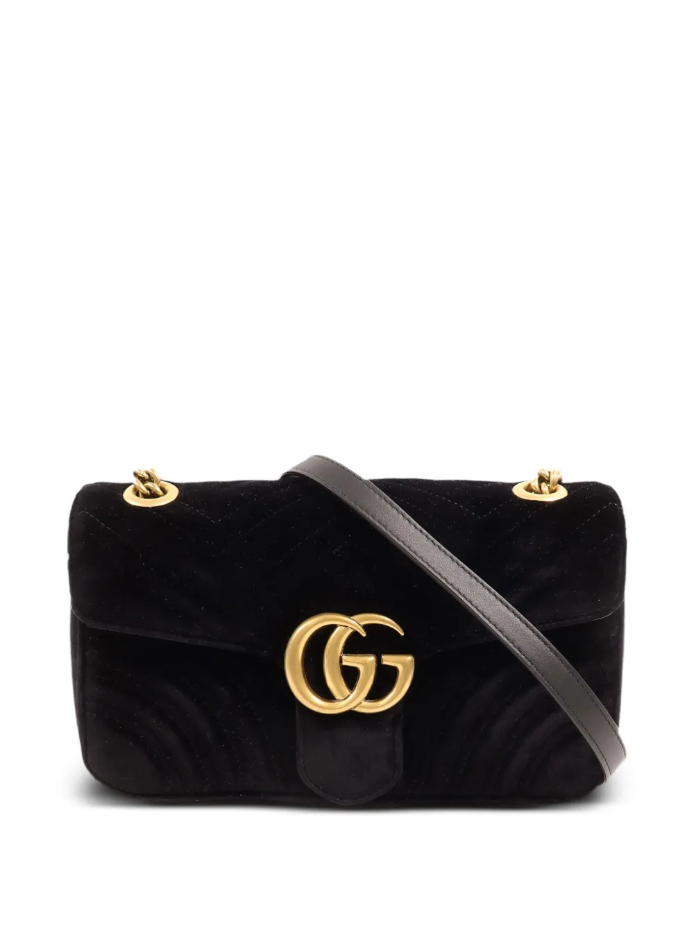 Gucci Pre-Owned GG Marmont shoulder bag - Nero