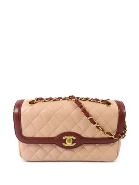 CHANEL Pre-Owned Classic Flap CC turn-lock shoulder bag CC turn-lock shoulder bag