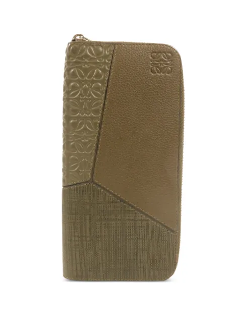 Loewe Pre-Owned cartera Puzzle de piel
