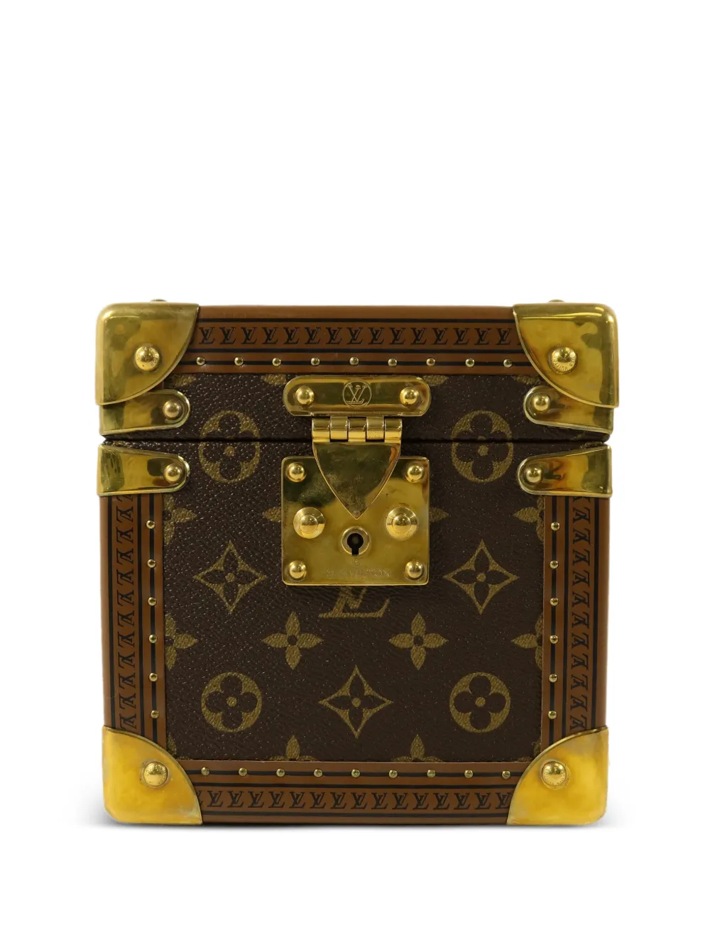 Louis Vuitton Pre-Owned Monogram Coffret Merveilles jewellery box - Marrone