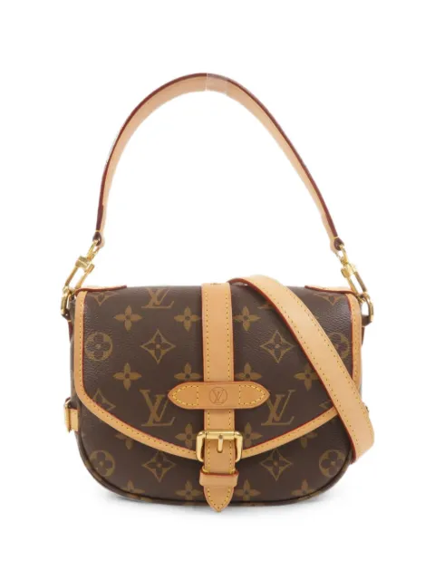 Louis Vuitton Pre-Owned Saumur BB Monogram schoudertas