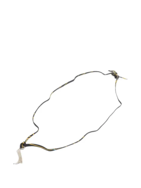 Hermès Pre-Owned Tourbillon Boot charm necklace
