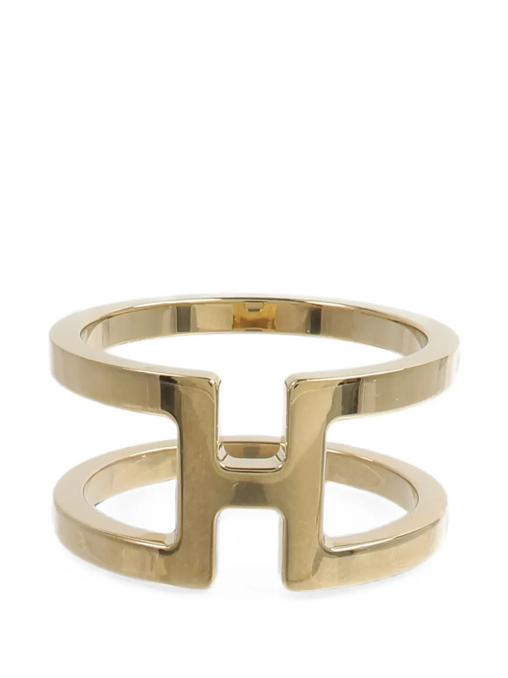 Hermès Pre-Owned H logo scarf ring - Oro