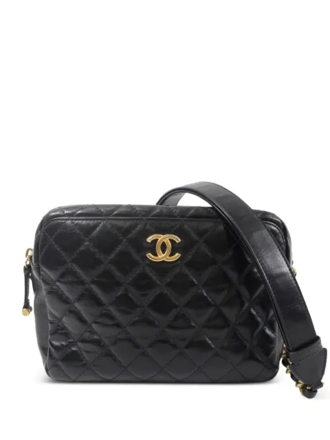 CHANEL Pre-Owned logo标牌单肩包
