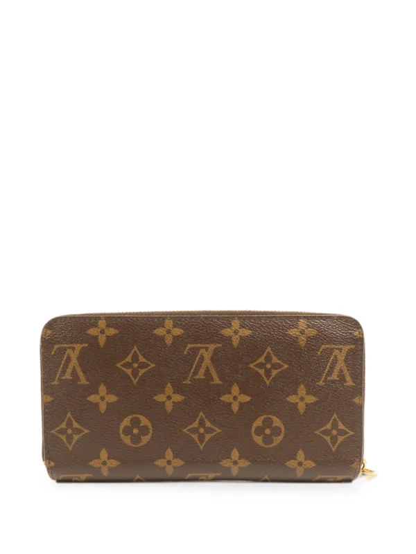 Louis Vuitton Pre-Owned Monogram Zippy Long Wallet | Brown | FARFETCH