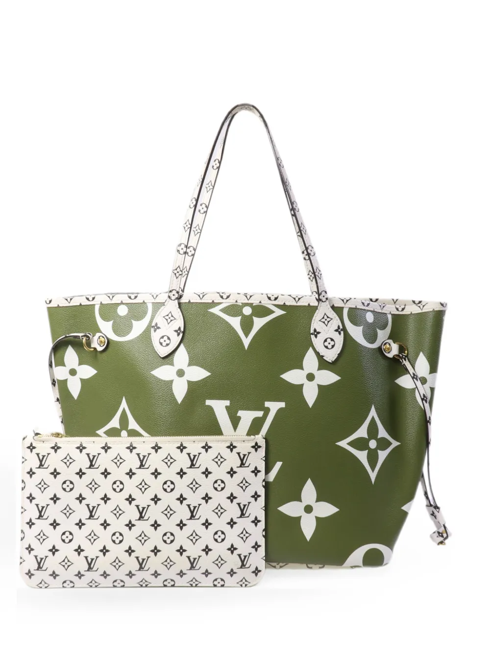 Louis Vuitton Pre-Owned Monogram Giant Neverfull tote bag - Verde