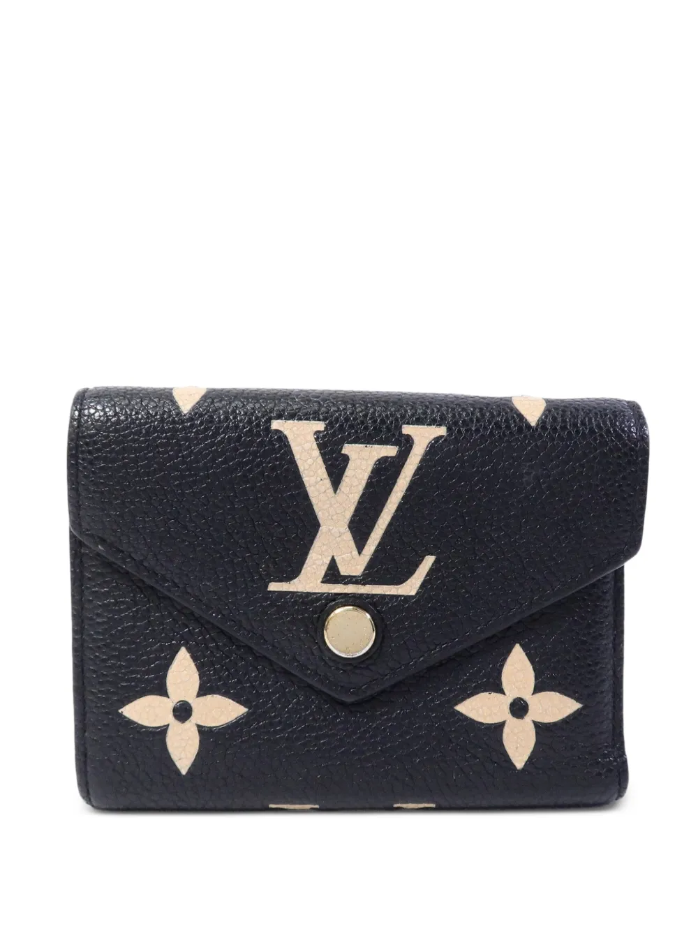 Louis Vuitton Pre-Owned Victorine Monogram Empreinte wallet - Nero