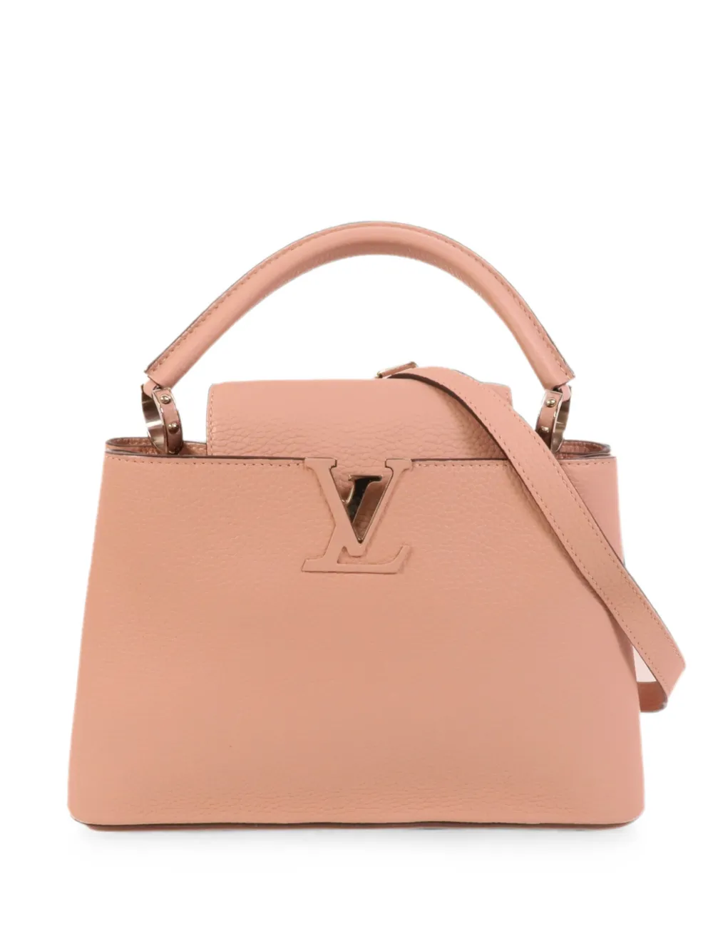 Louis Vuitton Pre-Owned Borsa tote MM Capucines two-way in pelle - Rosa
