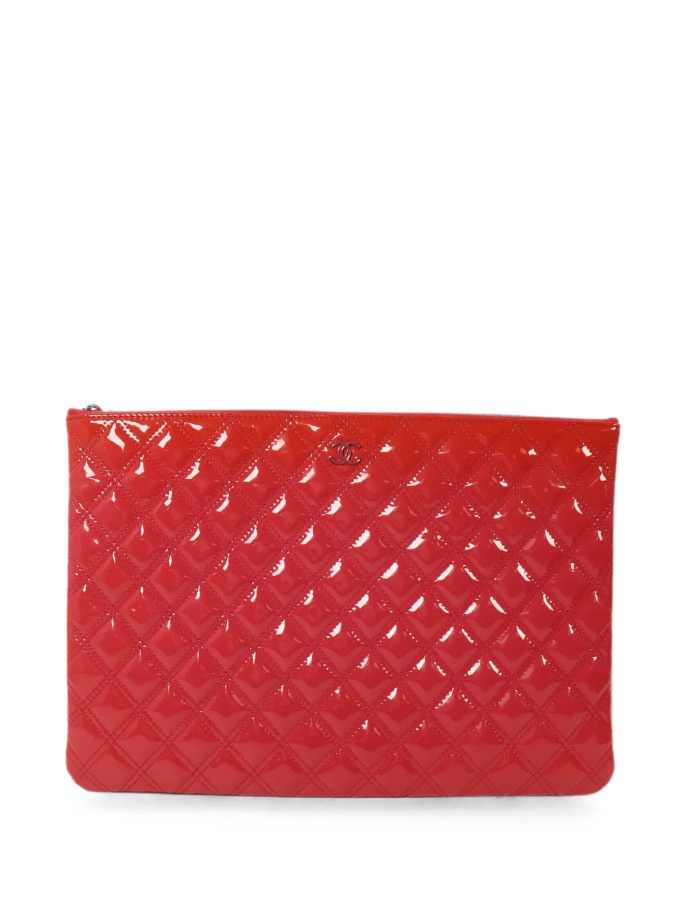 CHANEL Pre-Owned O-Case Clutch - Rot