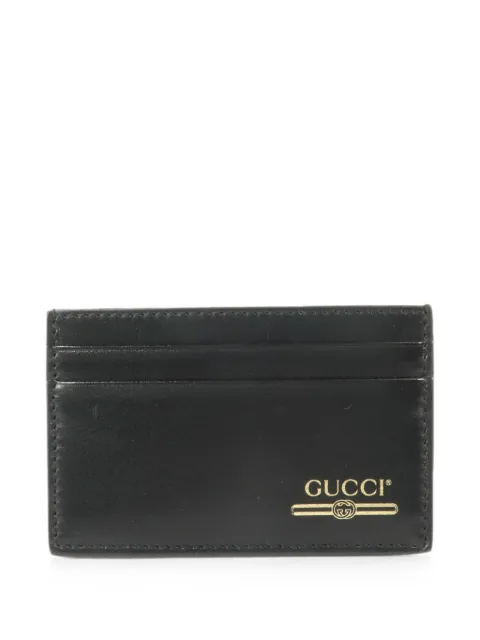Gucci Pre-Owned logo-print card holder 