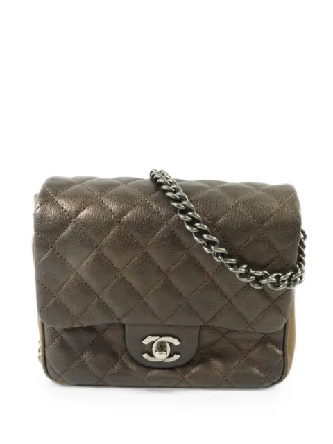 CHANEL Pre-Owned bolso de hombro con cierre giratorio CC