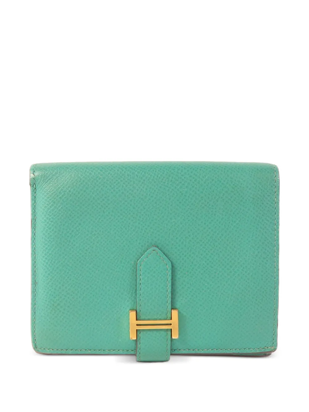 Hermès Pre-Owned 2019 Bearn Portemonnaie - Grün