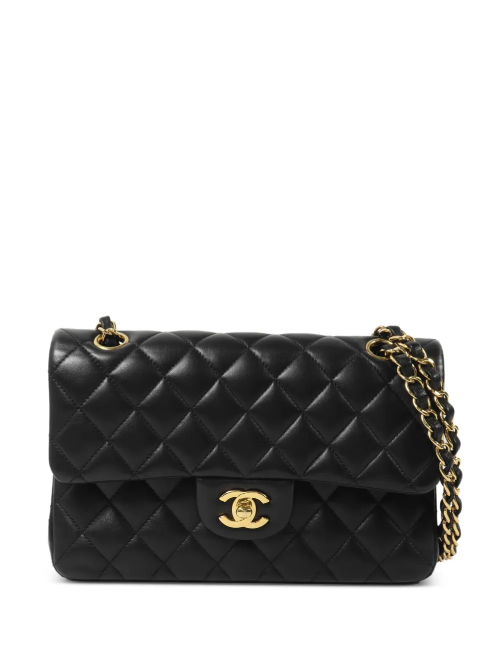 CHANEL Pre-Owned 23 Classic Double Flap quilted shoulder bag - Black