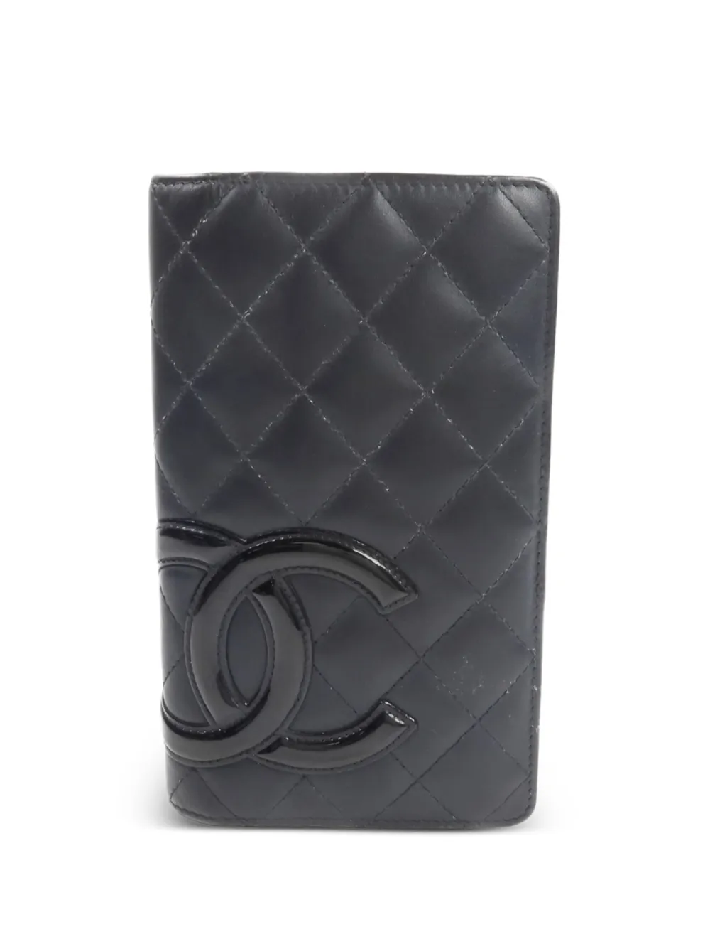 CHANEL Pre-Owned Cambon CC long wallet - Nero