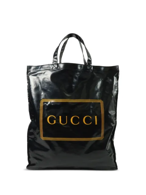 Gucci Pre-Owned logo-print tote bag