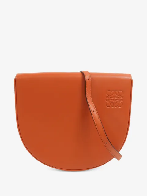 Loewe Pre-Owned bolsa crossbody de piel con tacón