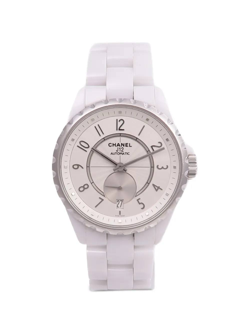 CHANEL Pre-Owned Orologio J12 42mm 2017 - Bianco
