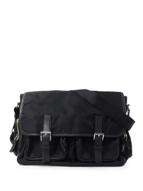 Prada Pre-Owned buckle-fastening satchel bag