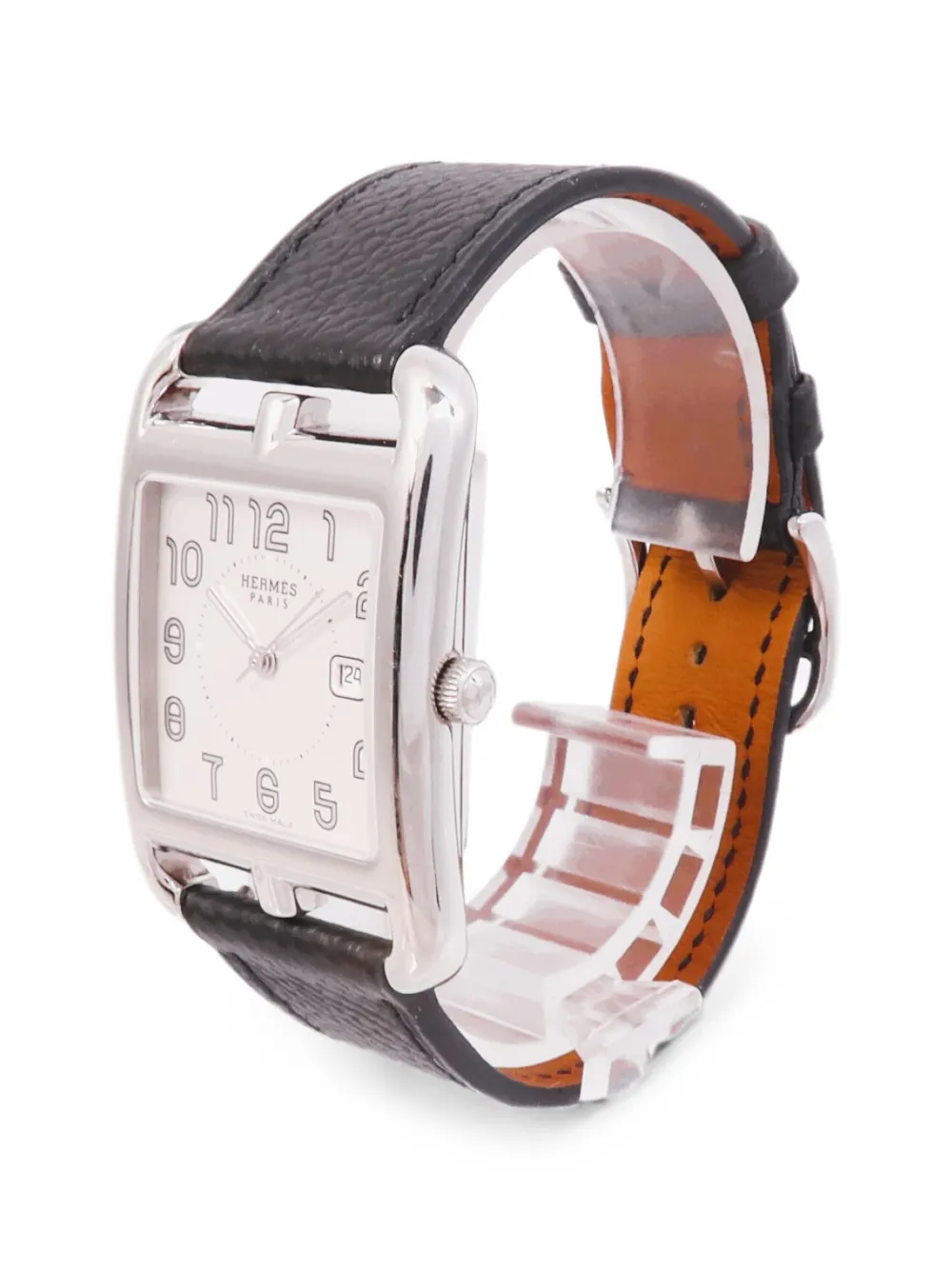 Hermès Pre-owned Cape Cod 40mm Watch in White, view 5