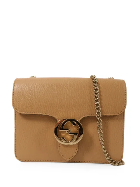 Gucci Pre-Owned Interlocking-G chain-strap mini shoulder bag