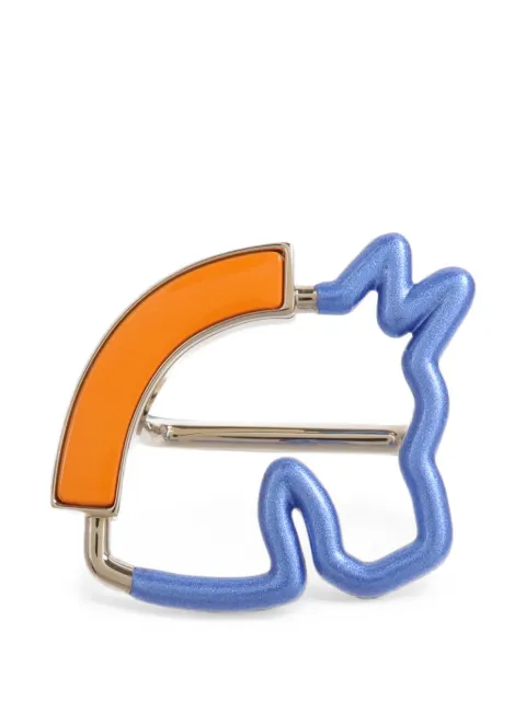 Hermès Pre-Owned Cheval Neon Ring mit Schal 70cm