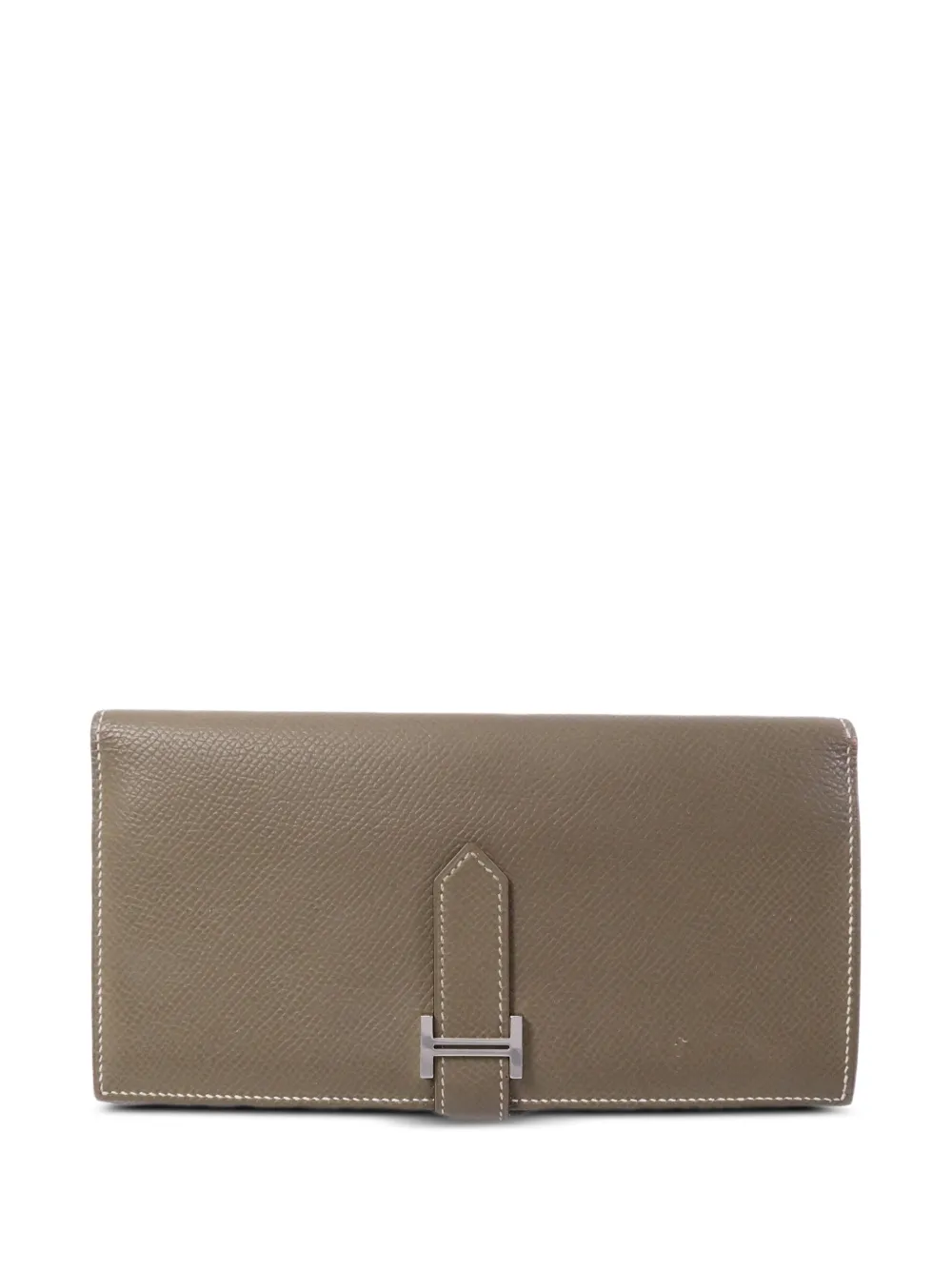 Hermès Pre-Owned Bearn H-tab wallet - Grigio