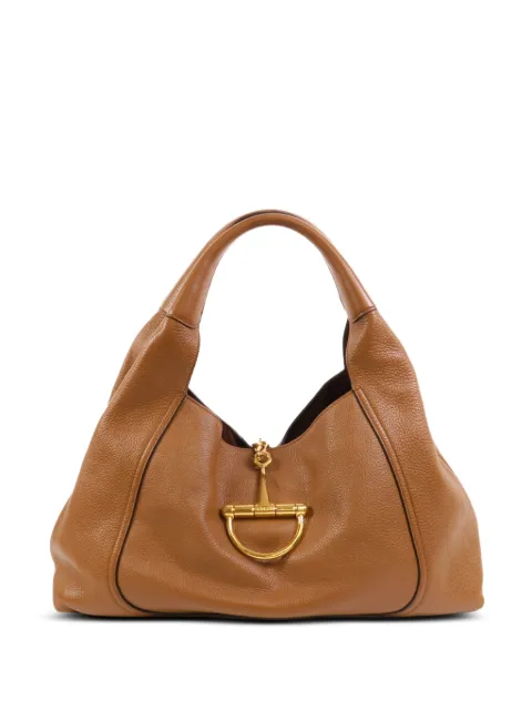 Gucci Pre-Owned Maxi Softbit leather shoulder bag