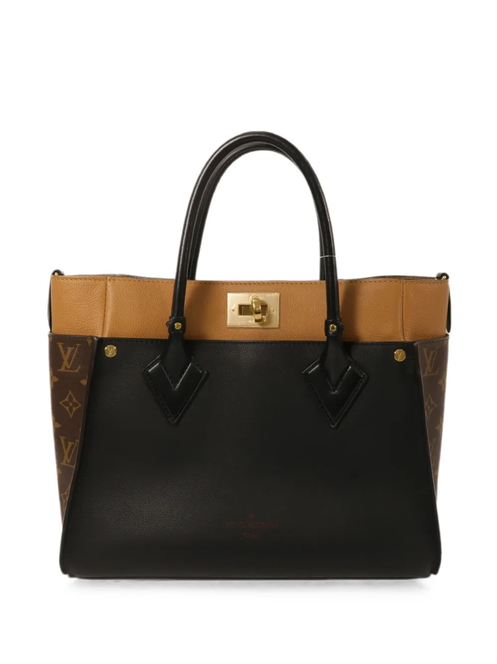 Louis Vuitton Pre-Owned On My Side MM Monogram shoulder bag - Brown