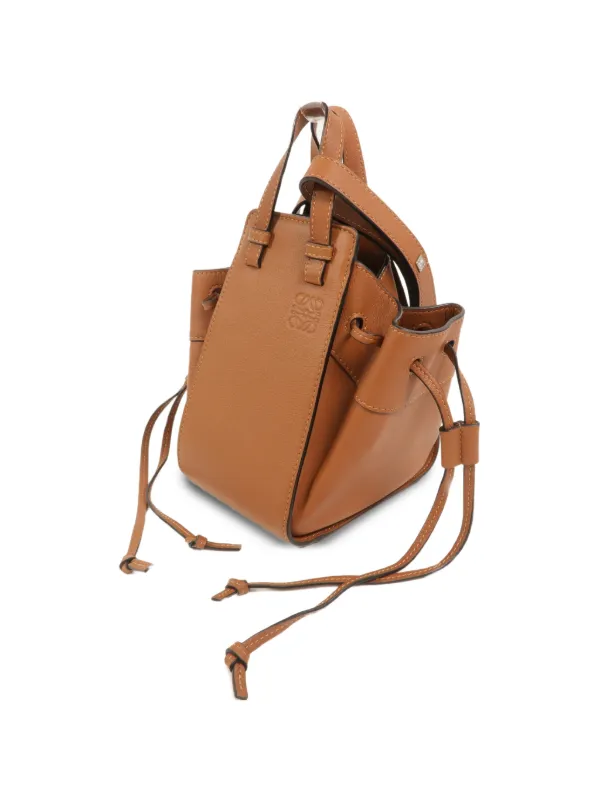 Loewe Pre-Owned Mini Hammock Handbag | Brown | FARFETCH