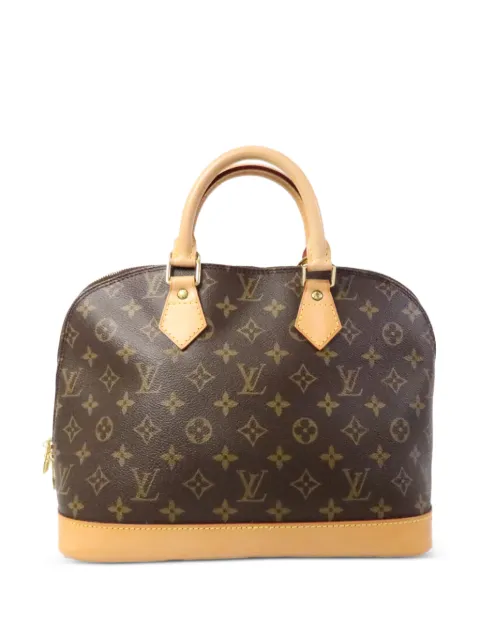 Louis Vuitton Pre-Owned bolso shopper Alma con monograma
