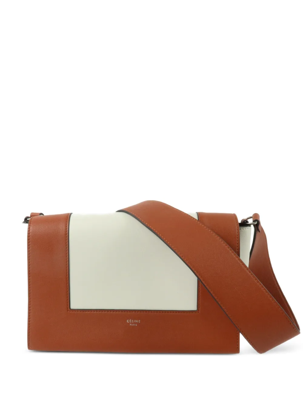 Celine Pre-Owned Borsa a spalla Frame - Marrone