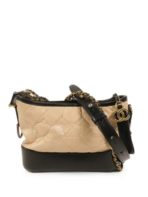 CHANEL Pre-Owned Gabrielle quilted shoulder bag