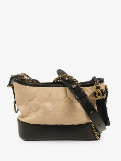 CHANEL Pre-Owned Gabrielle quilted shoulder bag
