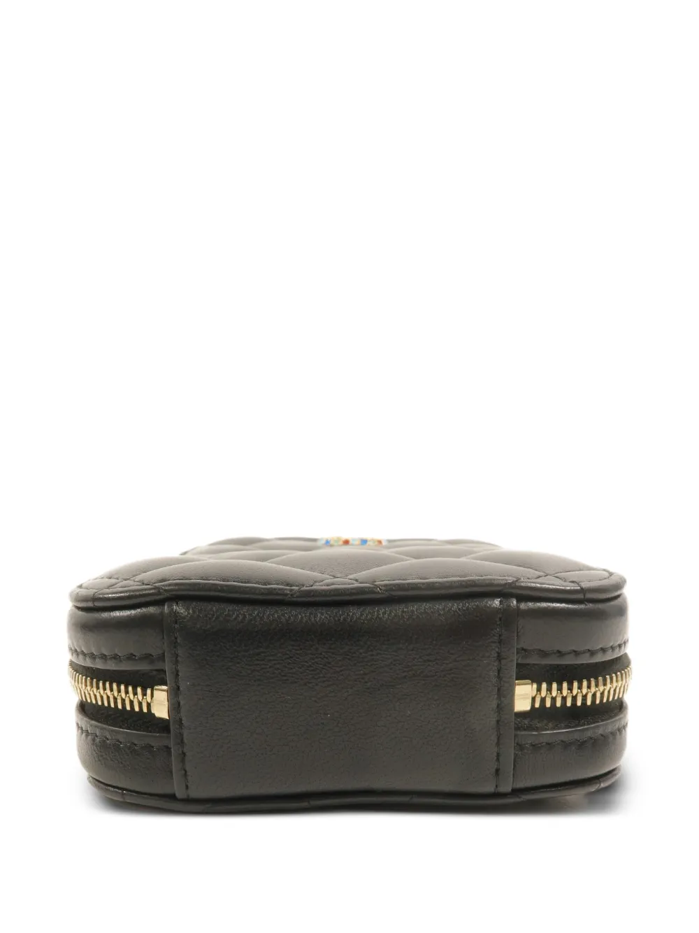 CHANEL Pre-Owned CC gewatteerde schoudertas Zwart