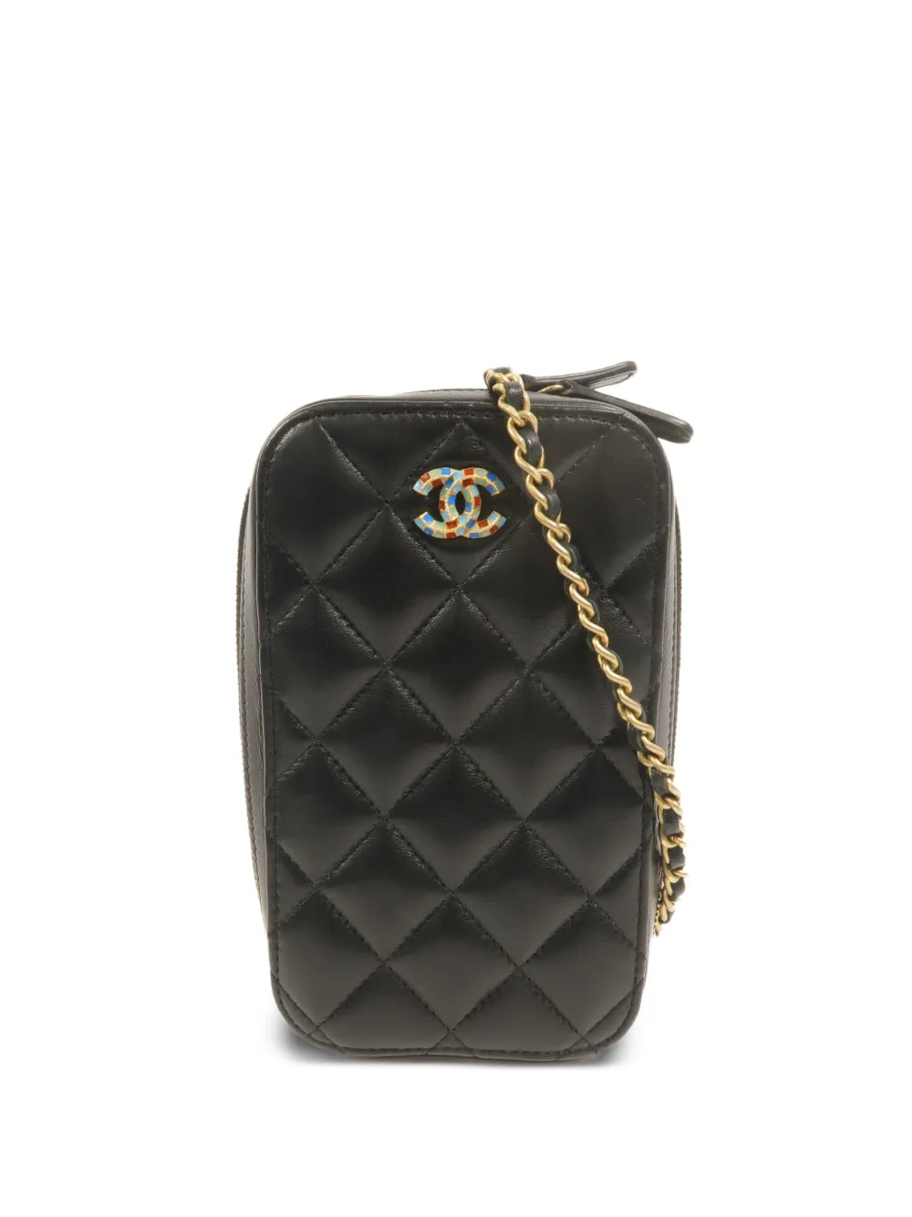 CHANEL Pre-Owned Borsa a spalla CC trapuntata - Nero