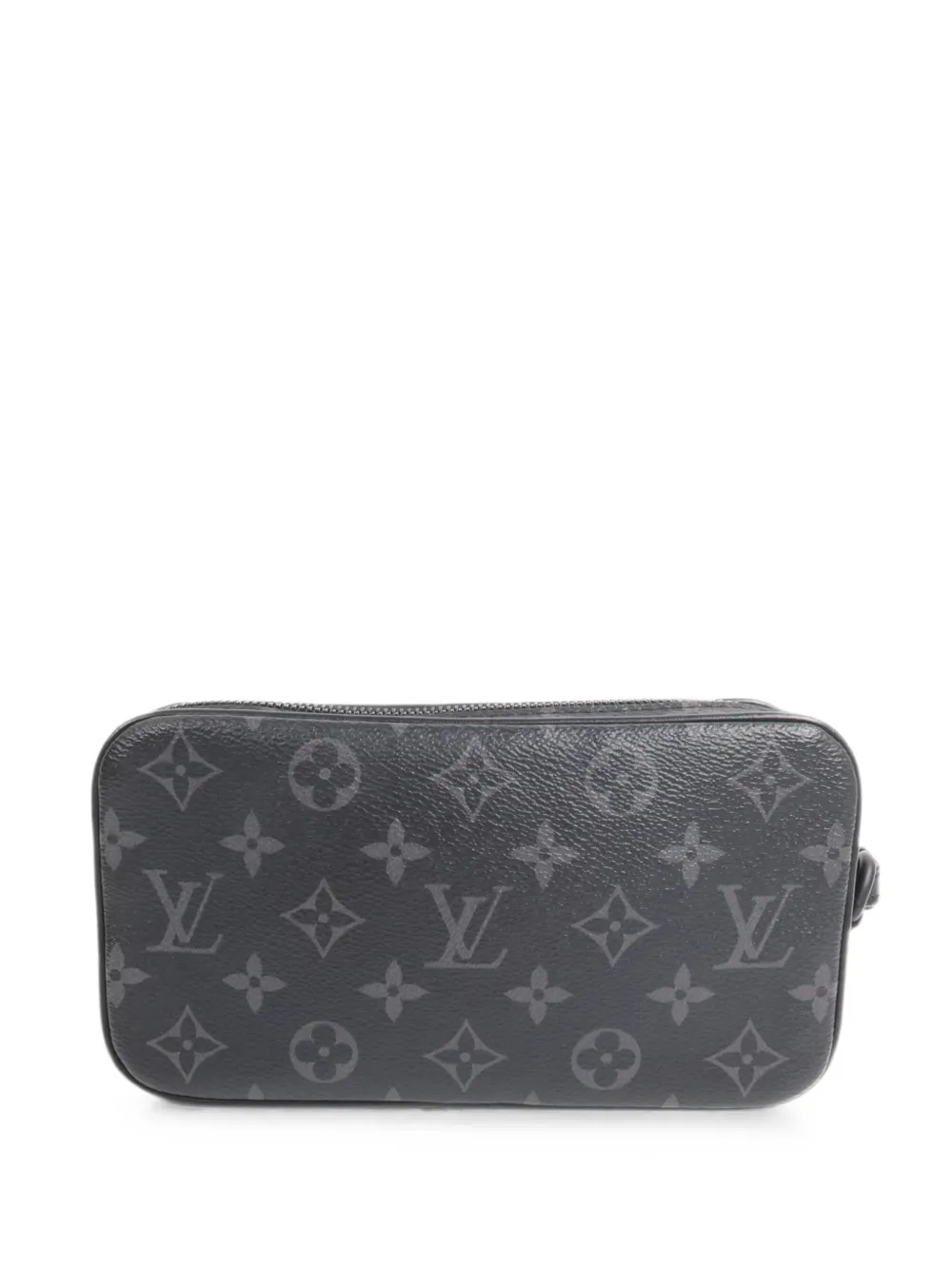 Louis Vuitton Pre-Owned Volga Pochette Monogram Eclipse clutch bag - Grigio
