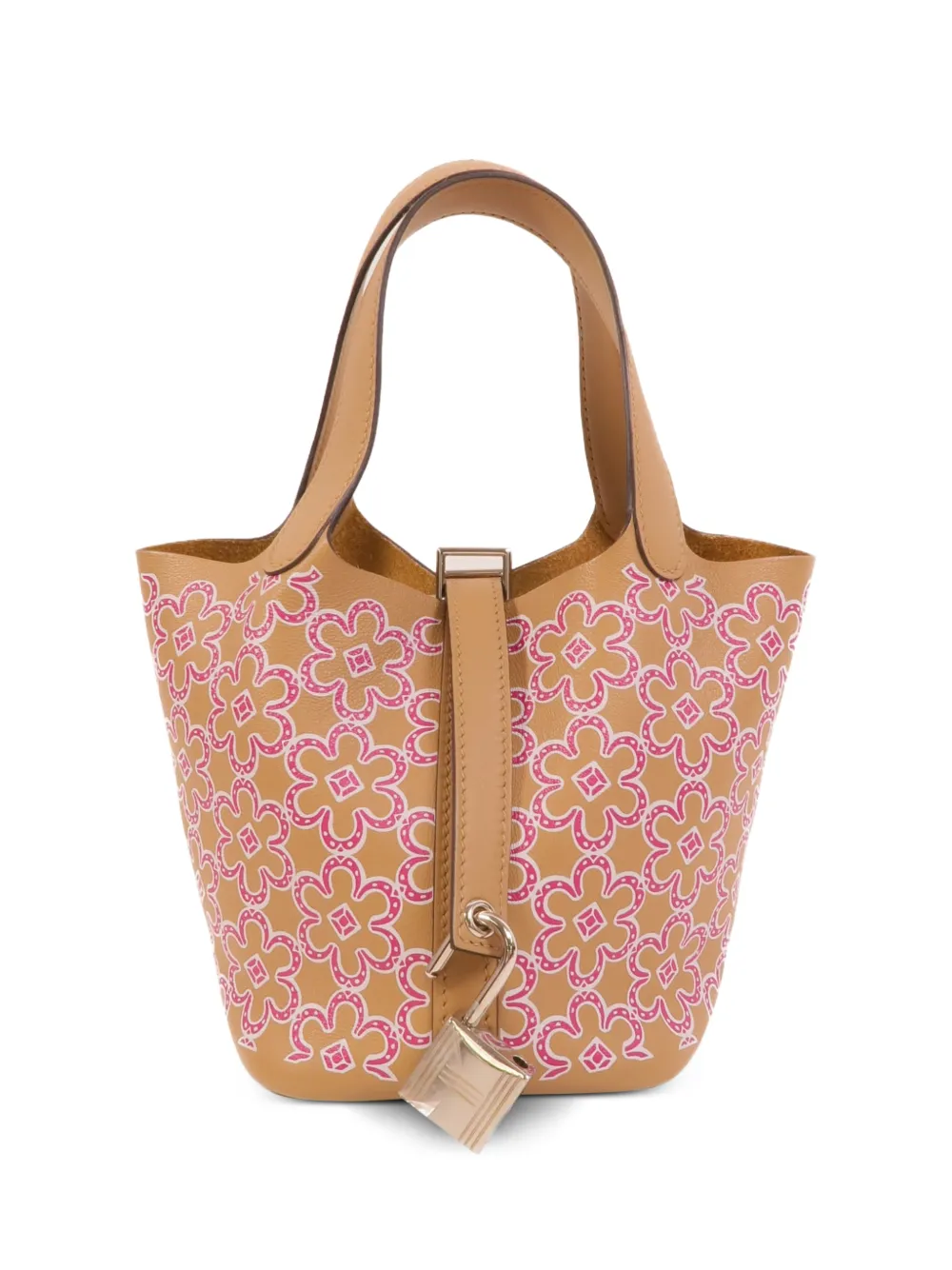 Hermès Pre-Owned 2022 Picotin Lucky Daisy handbag - Toni neutri