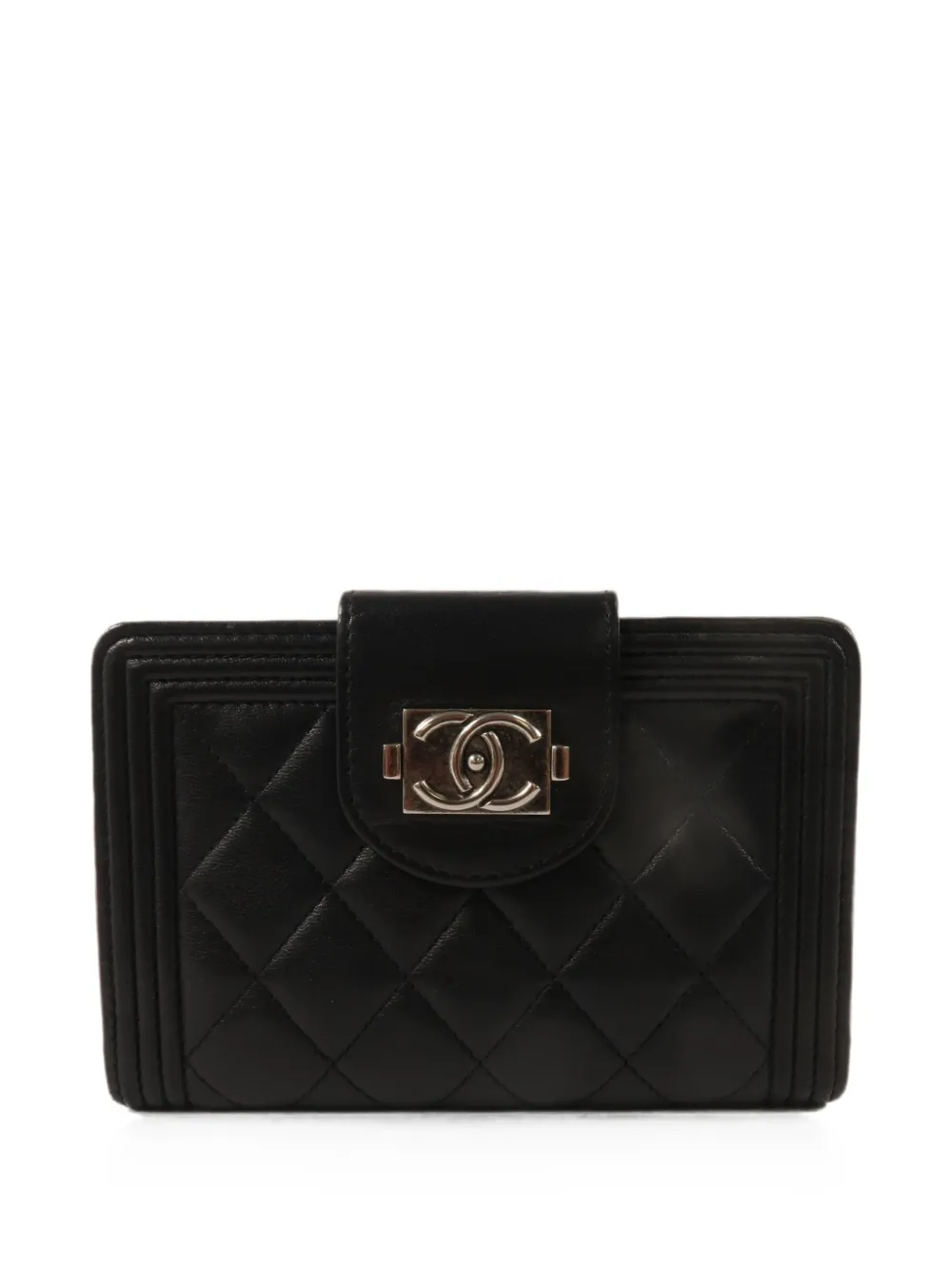 CHANEL Pre-Owned Boy CC turn-lock wallet - Nero