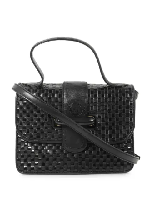 Fendi Pre-Owned woven-leather tote bag