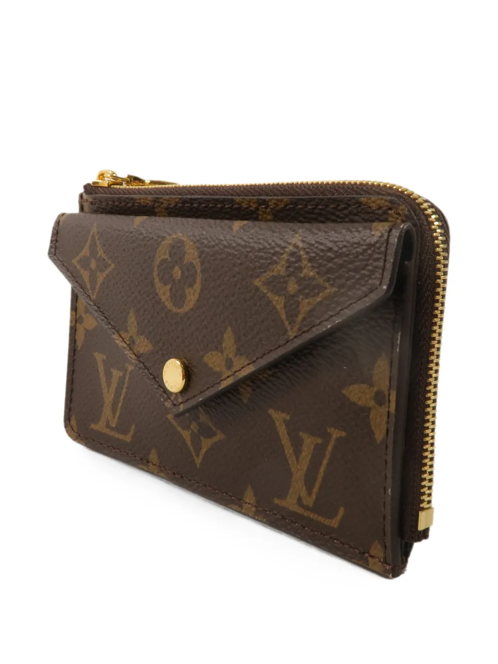 Louis Vuitton Pre-Owned Recto Verso Monogram card case - Marrone