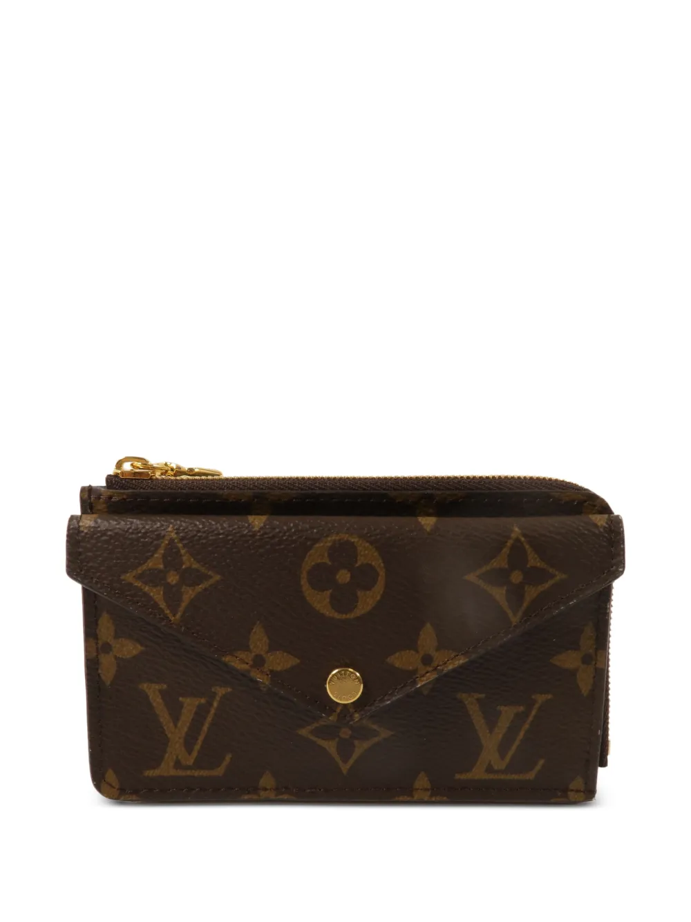 Louis Vuitton Pre-Owned Recto Verso Monogram card case - Marrone